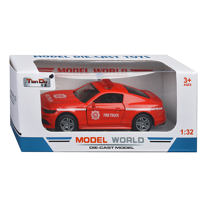 Фото к товару Машина F1116-3M "Полиция" купе, метал., в коробке Машина F1116-3M "Полиция" купе, метал., в коробке