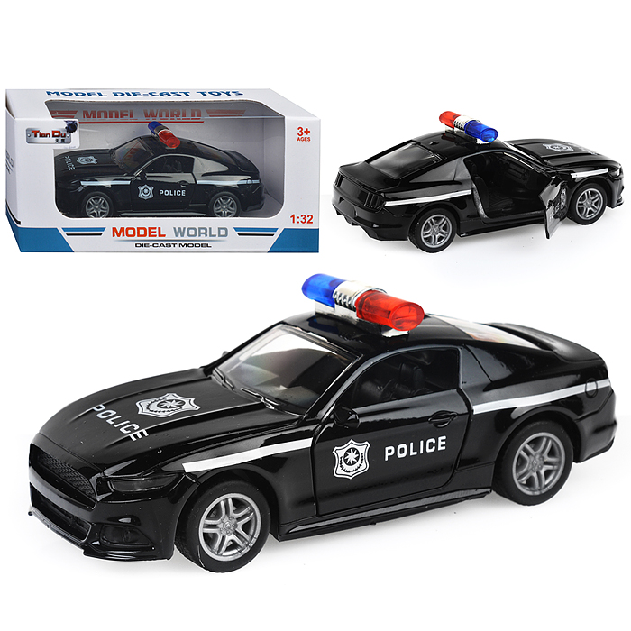 Фото к товару Машина F1116-3M "Полиция" купе, метал., в коробке Машина F1116-3M "Полиция" купе, метал., в коробке