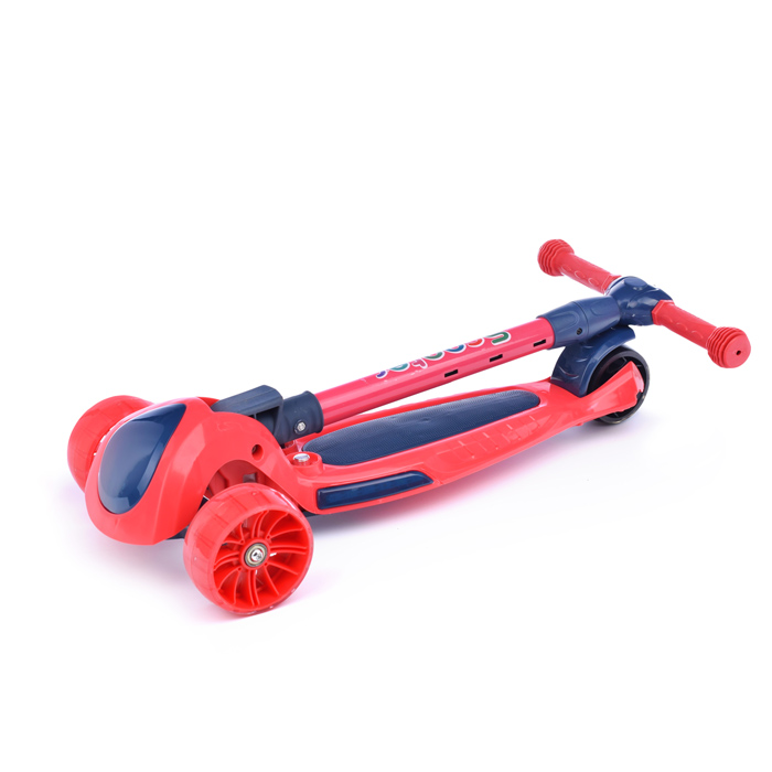 Фото к товару Самокат U038242Y 3-х кол., красный, светящиеся колёса, PU, ABEC 7, в коробке Самокат U038242Y 3-х кол., красный, светящиеся колёса, PU, ABEC 7, в коробке