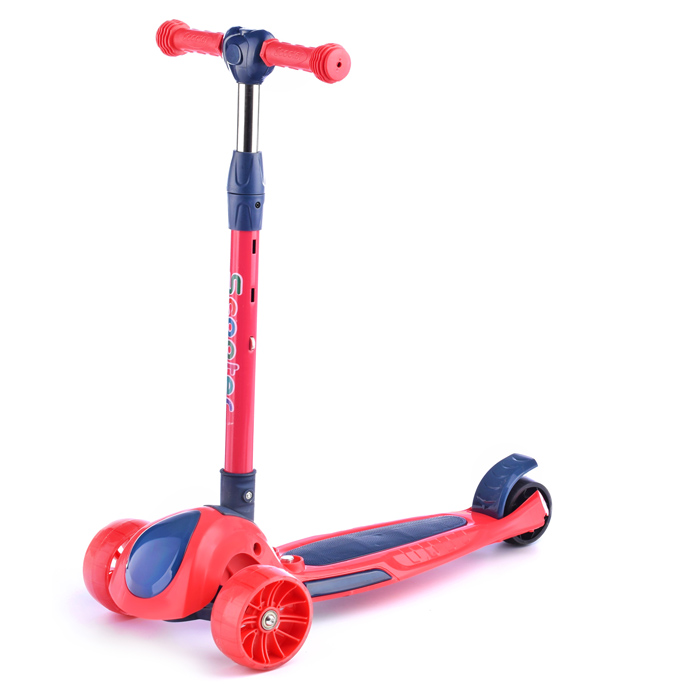 Фото к товару Самокат U038242Y 3-х кол., красный, светящиеся колёса, PU, ABEC 7, в коробке Самокат U038242Y 3-х кол., красный, светящиеся колёса, PU, ABEC 7, в коробке