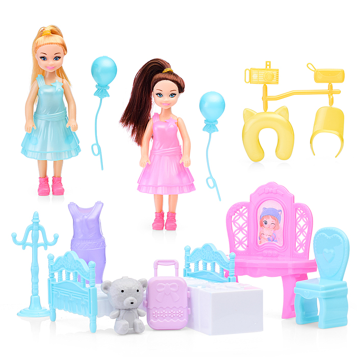 Кукла RZ388-27 с аксессуарами, в пакете Кукла RZ388-27 с аксессуарами, в пакете