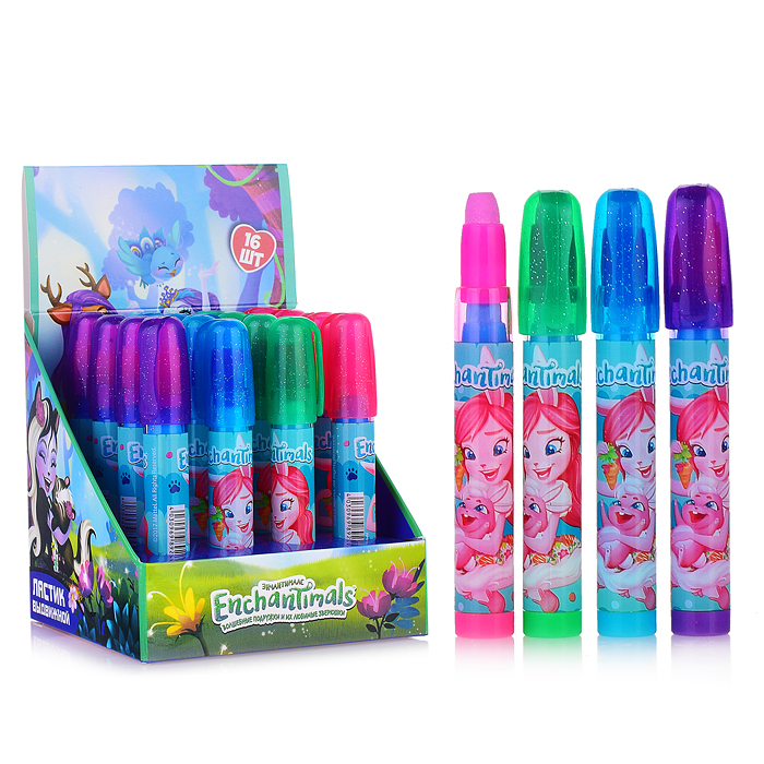 Ластик сегментный из синтетического каучука "Enchantimals" Ластик сегментный из синтетического каучука "Enchantimals"