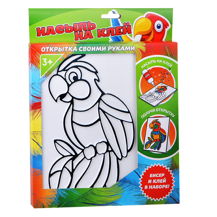 Насыпь на клей "Попугай" тип 24 Насыпь на клей "Попугай" тип 24