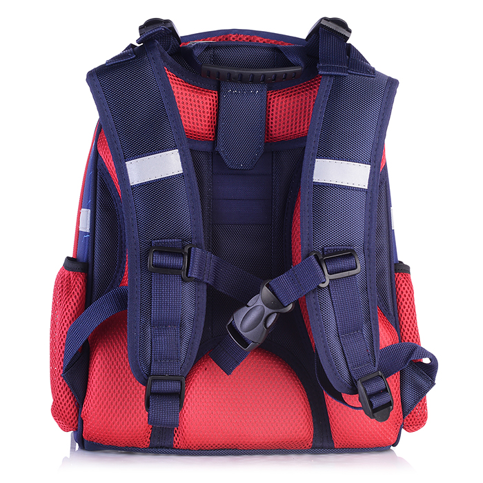 Фото к товару Рюкзак каркасный "Монстр трак blue" формованный из полимеров, материал: нейлон, полиэстер, пол Рюкзак каркасный "Монстр трак blue" формованный из полимеров, материал: нейлон, полиэстер, пол