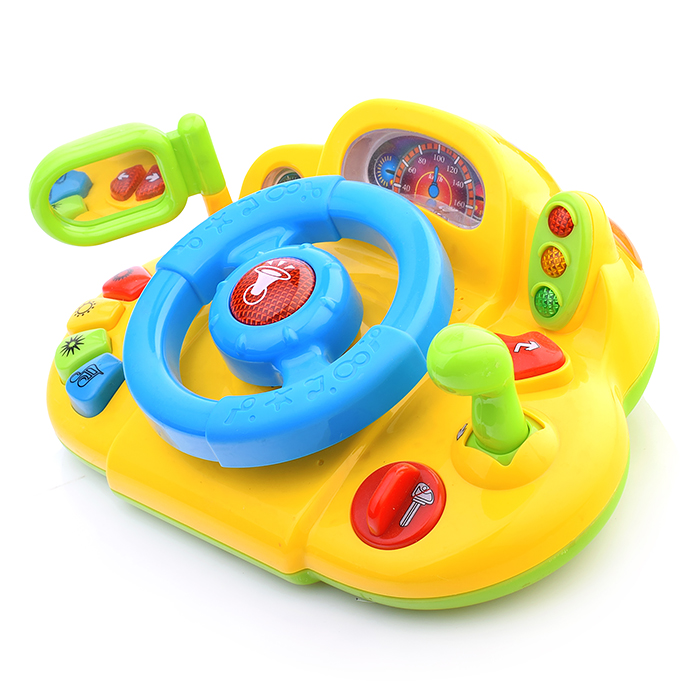 Фото к товару Руль 7317 "Я тоже рулю" на батарейках, в коробке Руль 7317 "Я тоже рулю" на батарейках, в коробке