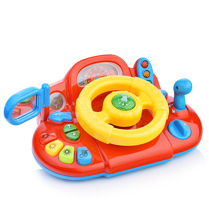 Фото к товару Руль 7317 "Я тоже рулю" на батарейках, в коробке Руль 7317 "Я тоже рулю" на батарейках, в коробке