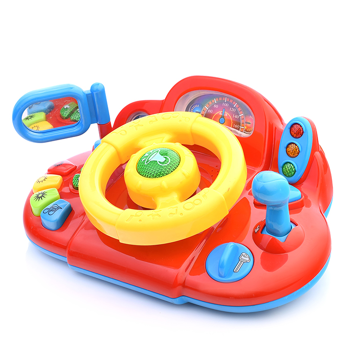 Фото к товару Руль 7317 "Я тоже рулю" на батарейках, в коробке Руль 7317 "Я тоже рулю" на батарейках, в коробке