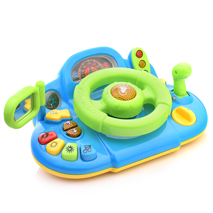 Фото к товару Руль 7317 "Я тоже рулю" на батарейках, в коробке Руль 7317 "Я тоже рулю" на батарейках, в коробке