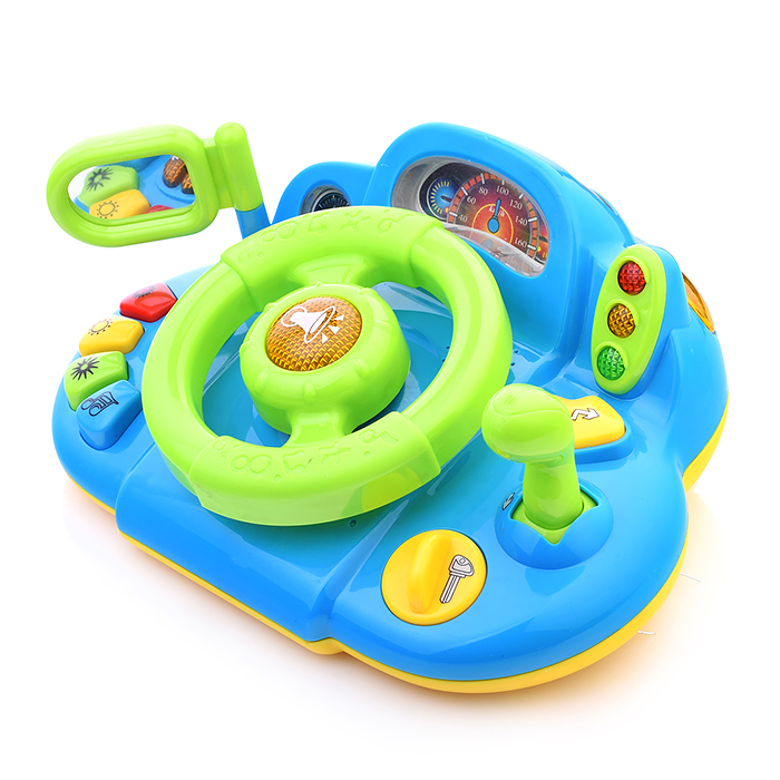 Фото к товару Руль 7317 "Я тоже рулю" на батарейках, в коробке Руль 7317 "Я тоже рулю" на батарейках, в коробке