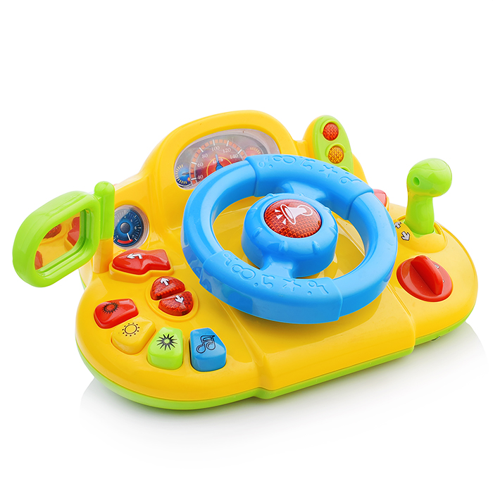 Фото к товару Руль 7317 "Я тоже рулю" на батарейках, в коробке Руль 7317 "Я тоже рулю" на батарейках, в коробке