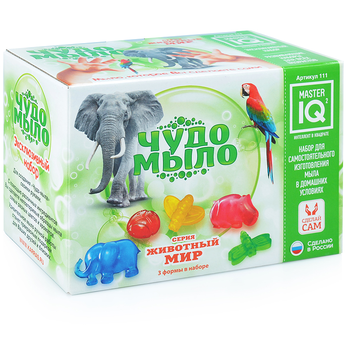 Чудо-мыло. Животный мир (малый набор) Чудо-мыло. Животный мир (малый набор)