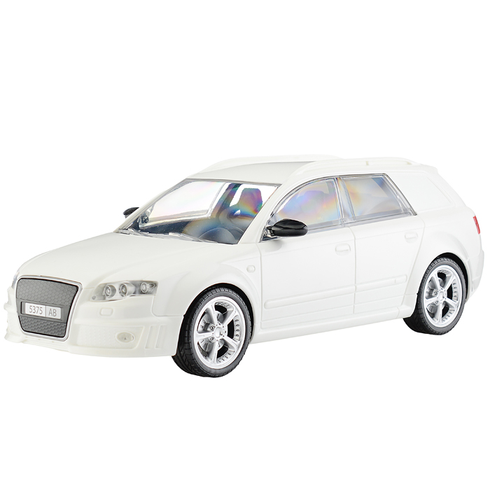 Автомобиль легковой "Легенда-V3" инерционный (белый) (в коробке)