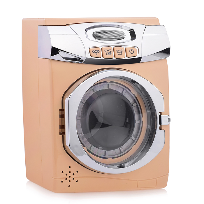 Фото к товару Бытовая техника A1001-5 "Стиральная машинка" на батарейках, в коробке Бытовая техника A1001-5 "Стиральная машинка" на батарейках, в коробке