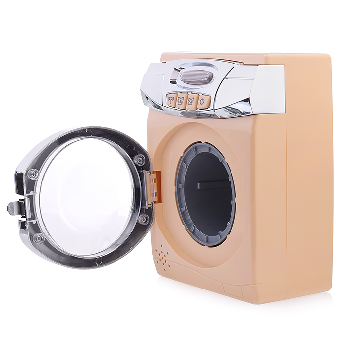 Фото к товару Бытовая техника A1001-5 "Стиральная машинка" на батарейках, в коробке Бытовая техника A1001-5 "Стиральная машинка" на батарейках, в коробке