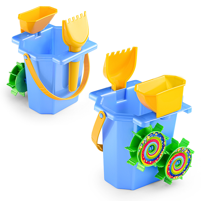 Набор для песка №93 (ведро-мельница) Набор для песка №93 (ведро-мельница)