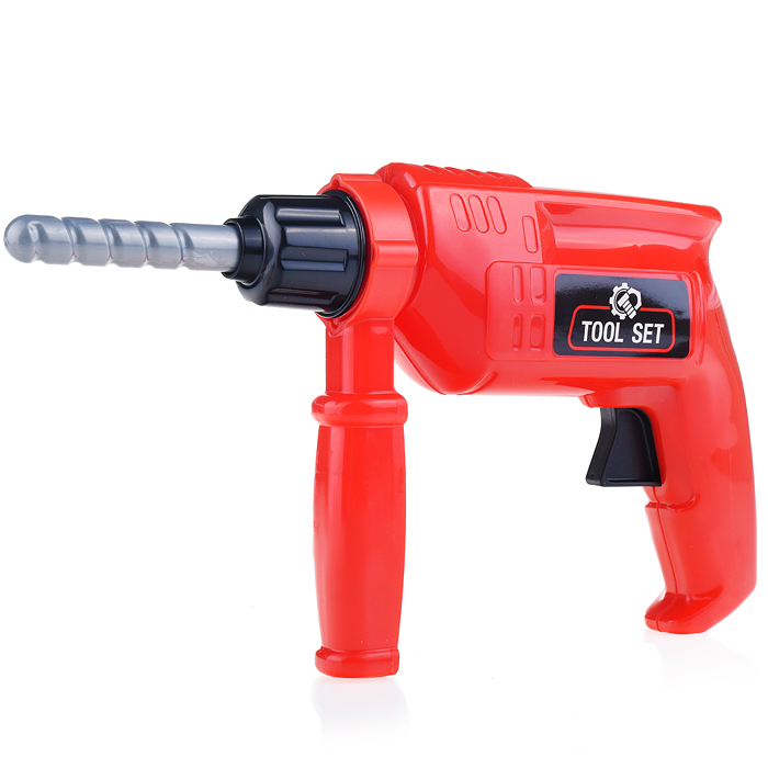 Дрель игрушечная (красная) (в пакете) Дрель игрушечная (красная) (в пакете)