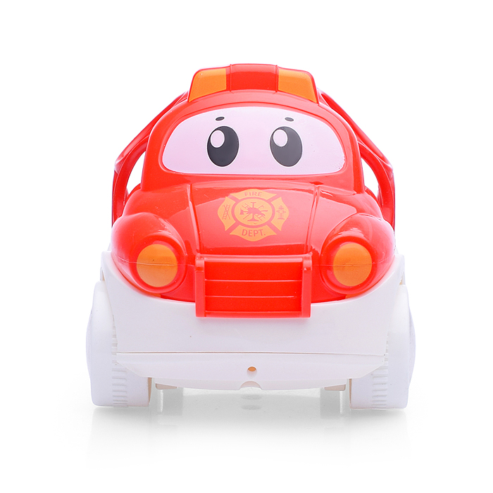 Фото к товару Погремушка 2856-10 "Пожарная машинка" в пакете Погремушка 2856-10 "Пожарная машинка" в пакете