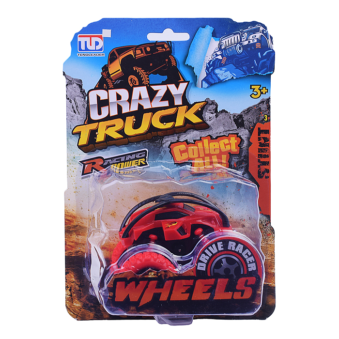 Фото к товару Машина-перевертыш 86663A "Crazy" инерционная, на листе Машина-перевертыш 86663A "Crazy" инерционная, на листе