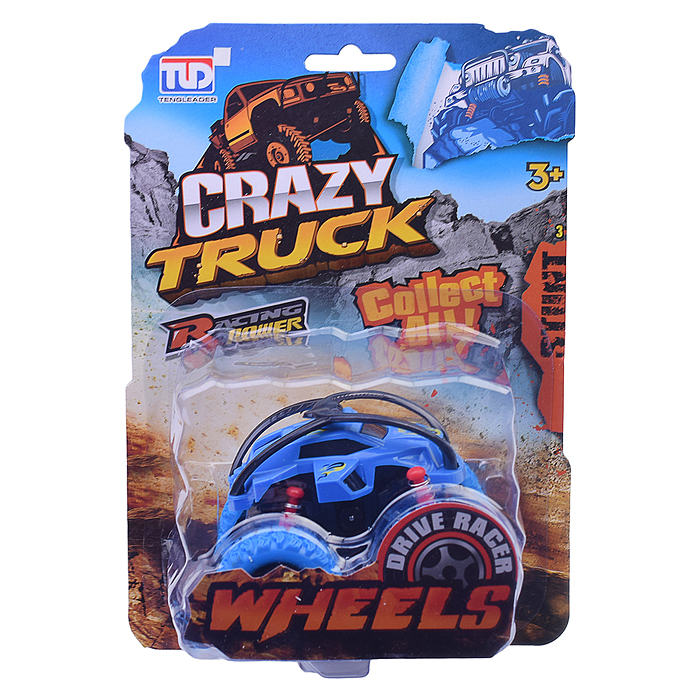 Фото к товару Машина-перевертыш 86663A "Crazy" инерционная, на листе Машина-перевертыш 86663A "Crazy" инерционная, на листе