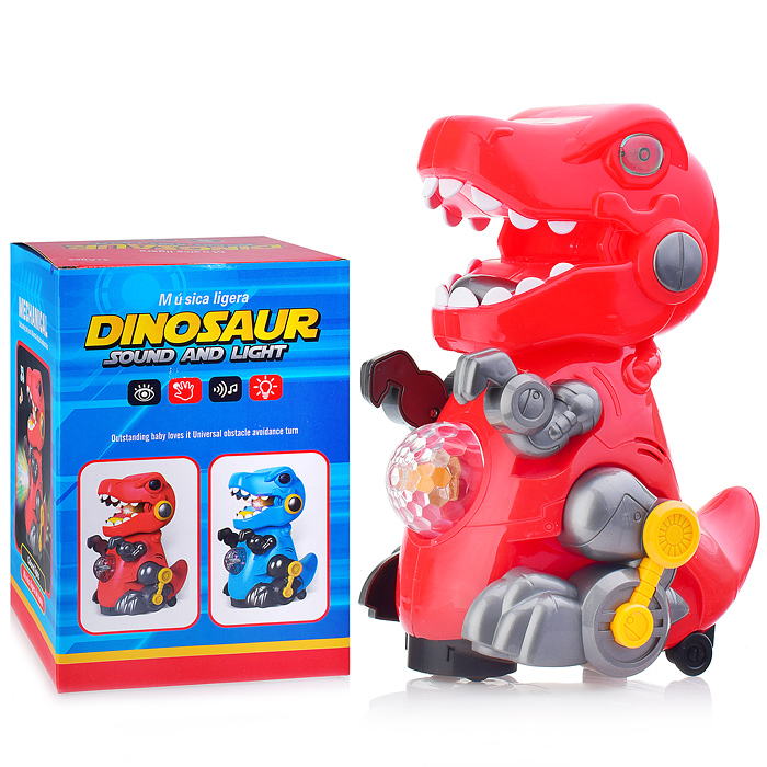 Динозавр ZR148-1 на батарейках, в коробке Динозавр ZR148-1 на батарейках, в коробке