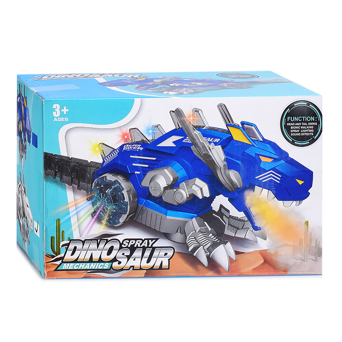 Фото к товару Динозавр 820 на батарейках, в коробке Динозавр 820 на батарейках, в коробке