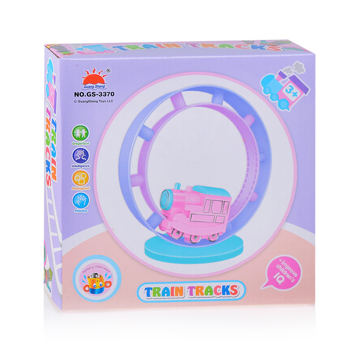 Фото к товару Железная дорога GS-3370 в коробке Железная дорога GS-3370 в коробке