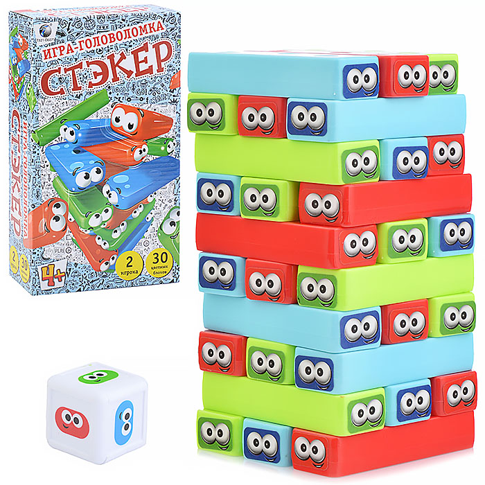 Игра-головоломка 707-86 "Стекер" в коробке