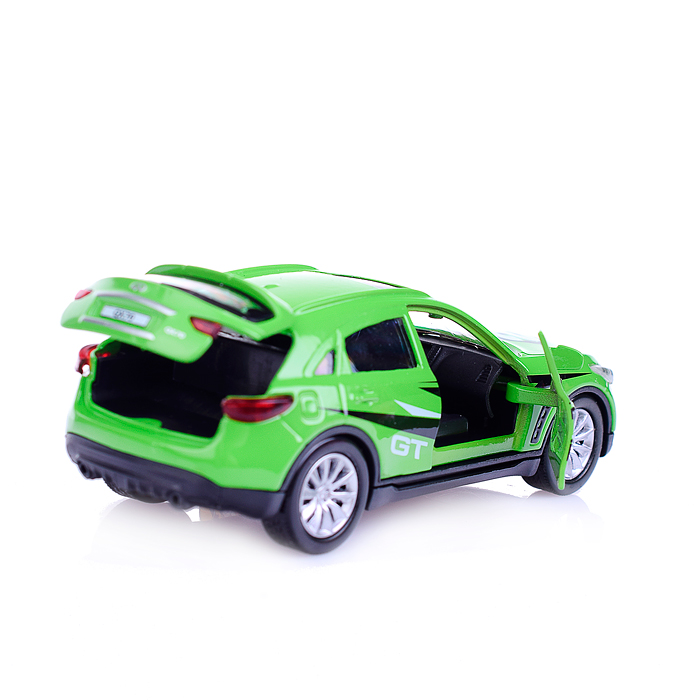 Фото к товару Машина металл свет-звук "Infiniti QX70 Спорт" 12см, открываются двери, инерц. Машина металл свет-звук "Infiniti QX70 Спорт" 12см, открываются двери, инерц.