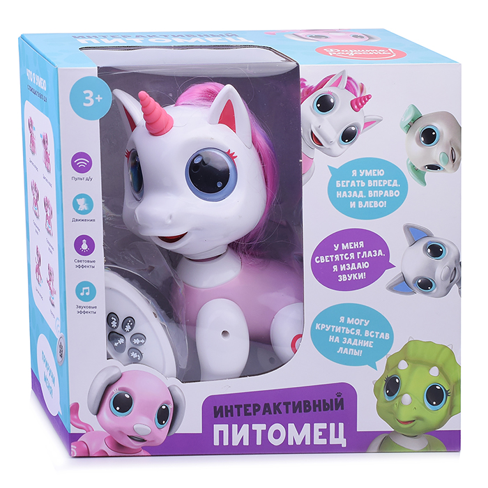 Фото к товару Интерактивная игрушка UT0033 "Лошадка" в коробке Интерактивная игрушка UT0033 "Лошадка" в коробке