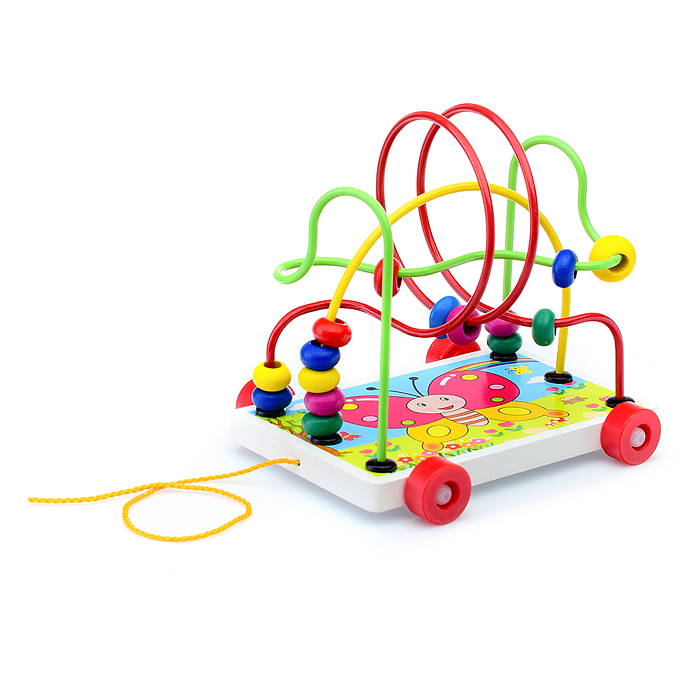 Лабиринт-каталка D0044-4 "Красивая бабочка" вид 4