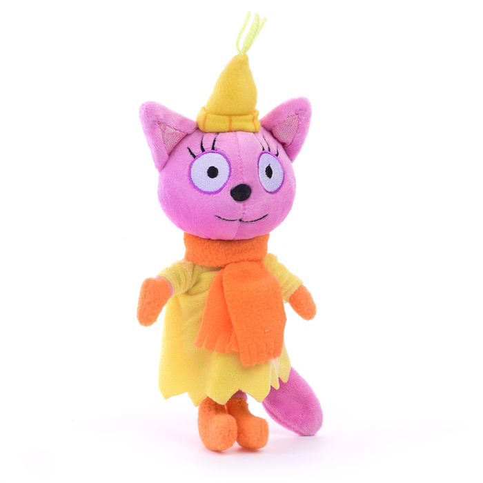 Фото к товару Лапочка в зимней одежд "Три кота" 13см, муз. чип, в пакете Лапочка в зимней одежд "Три кота" 13см, муз. чип, в пакете