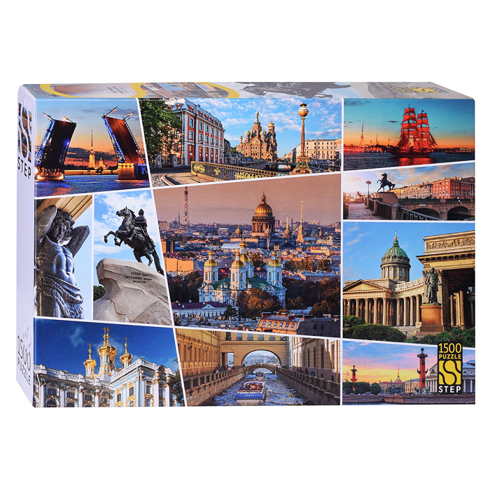 Пазлы 1500 "Санкт-Петербург. Город белых ночей" Пазлы 1500 "Санкт-Петербург. Город белых ночей"