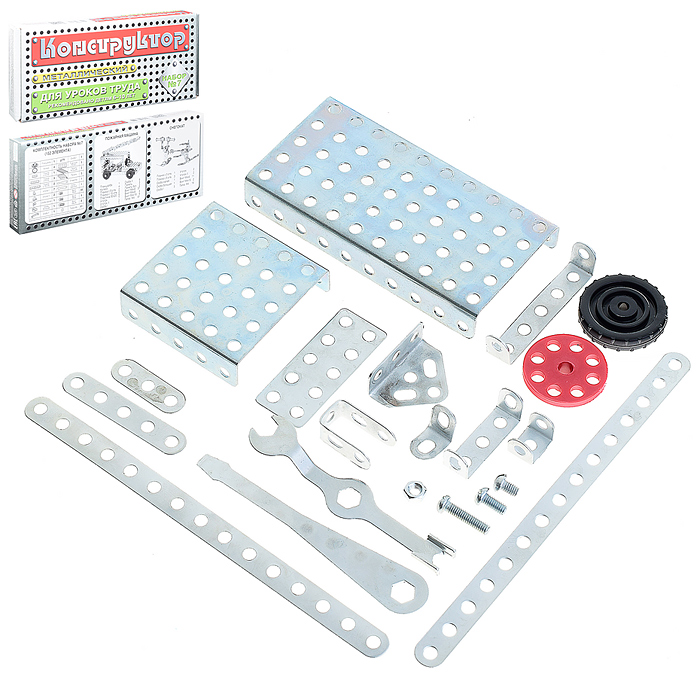 Конструктор №7 (для уроков труда) (152 дет.) Конструктор №7 (для уроков труда) (152 дет.)