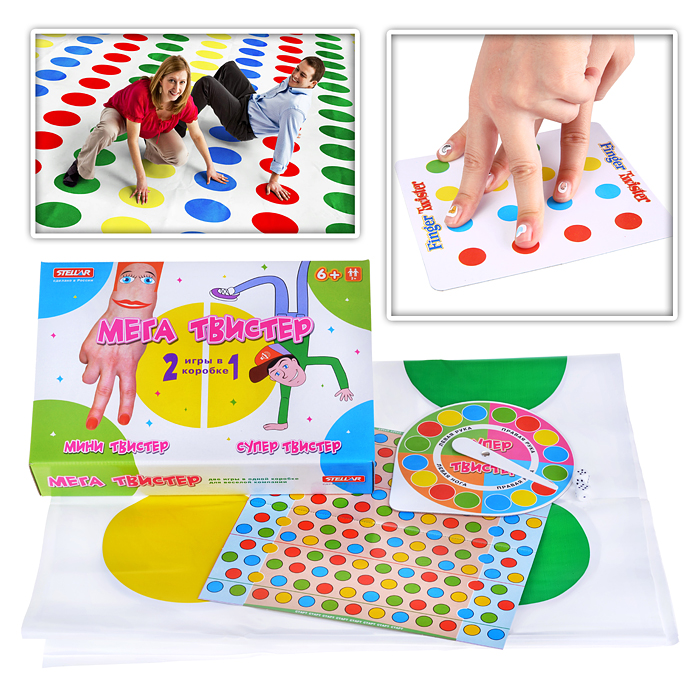 Настольная игра №46 "Мега Твистер"