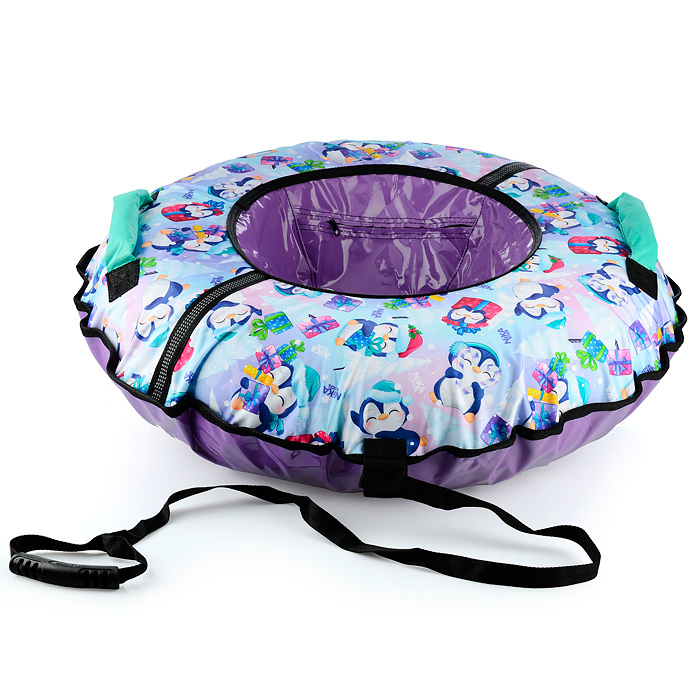 Игрушка. Тюбинг принтованный 70см (с пингвинами) Игрушка. Тюбинг принтованный 70см (с пингвинами)