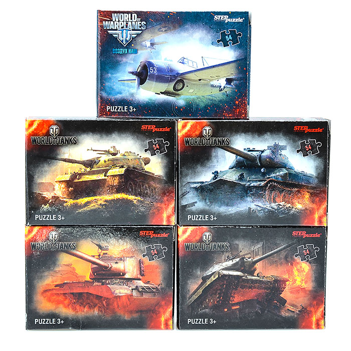 Пазлы 54 "World of Tanks" (Wargaming) Пазлы 54 "World of Tanks" (Wargaming)