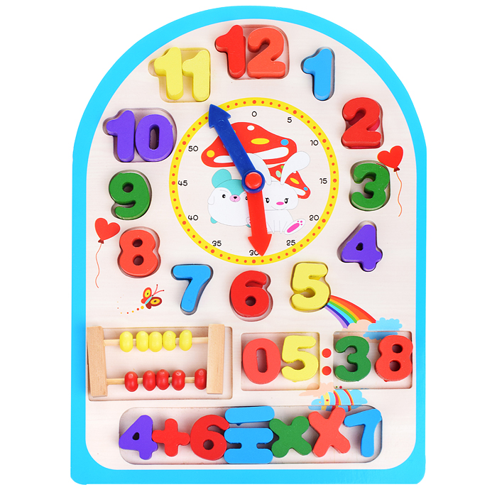 Фото к товару Счетный материал "Часы" в пленке Счетный материал "Часы" в пленке