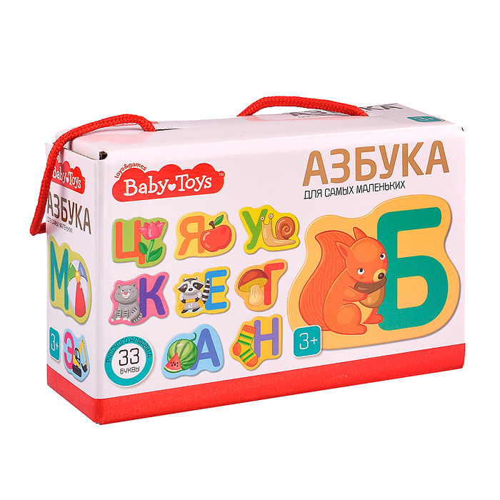 Игра настольная "Азбука для самых маленьких" Baby Toys Игра настольная "Азбука для самых маленьких" Baby Toys
