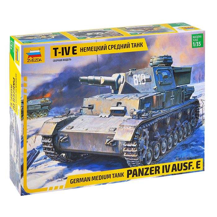 Немецкий средний танк "T-IV E" Немецкий средний танк "T-IV E"