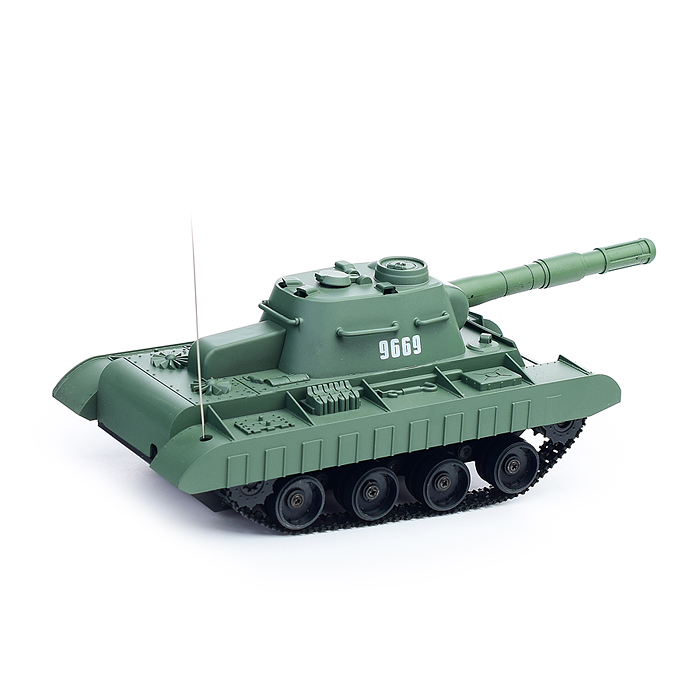 Фото к товару Боевой танк 9669 "Армия" р/у, на аккумуляторных батарейках, з/у, с пульками, в коробке Боевой танк 9669 "Армия" р/у, на аккумуляторных батарейках, з/у, с пульками, в коробке