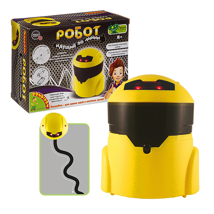 Французские опыты Науки с Буки "Робот идущий по лини" Французские опыты Науки с Буки "Робот идущий по лини"