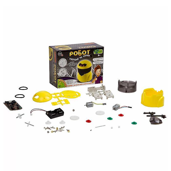 Фото к товару Французские опыты Науки с Буки "Робот идущий по лини" Французские опыты Науки с Буки "Робот идущий по лини"
