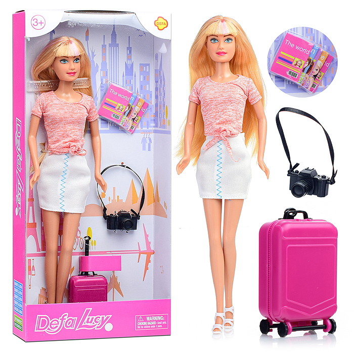 Фото к товару Кукла 8377 с аксессуарами, в коробке Кукла 8377 с аксессуарами, в коробке