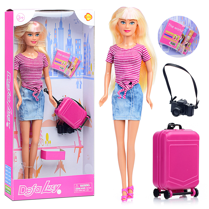 Фото к товару Кукла 8377 с аксессуарами, в коробке Кукла 8377 с аксессуарами, в коробке