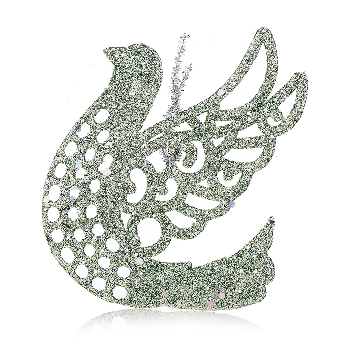 Набор новогодних украшений S0995 "Птицы" (2шт.)