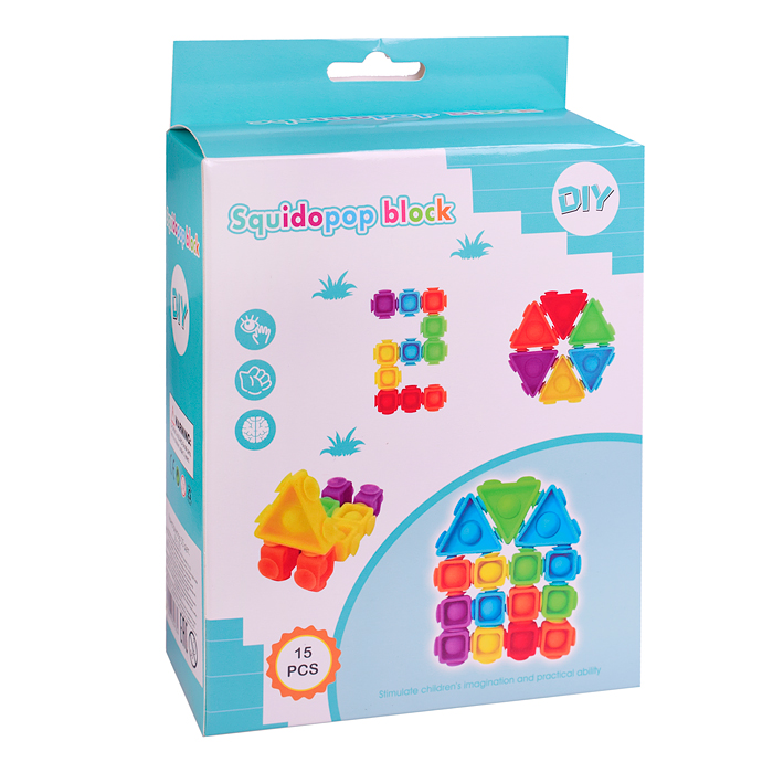 Фото к товару Игрушка - антистресс 00-1192 "Конструктор" (15 дет.), в коробке Игрушка - антистресс 00-1192 "Конструктор" (15 дет.), в коробке