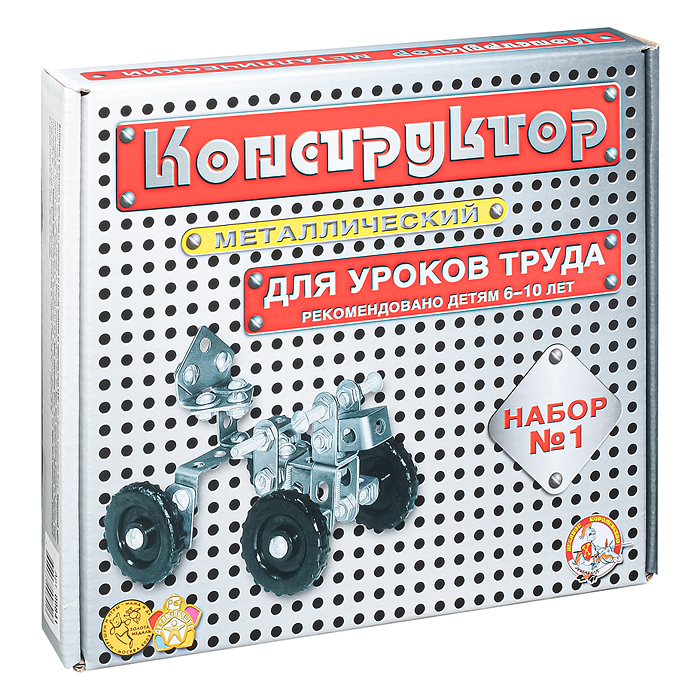 Фото к товару Конструктор №1 (для уроков труда) (206) Конструктор №1 (для уроков труда) (206)