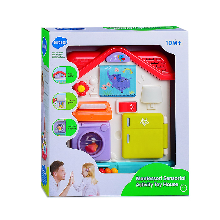 Домик развивающий HE898600 в коробке