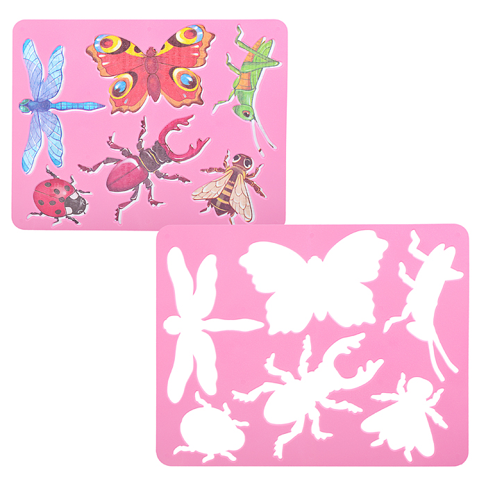 Трафарет "Насекомые"