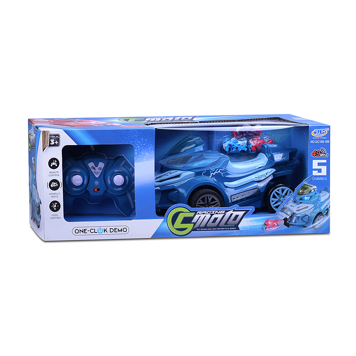 Фото к товару Мотоцикл-катапульта GC169-167 на р/у, в коробке Мотоцикл-катапульта GC169-167 на р/у, в коробке